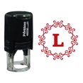 thumbnail image 1 of Printtoo Alphabet L Monogram Octagon Celtic Swirl Frame Self Inking Rubber Stamp Office Stationary, 1 of 7
