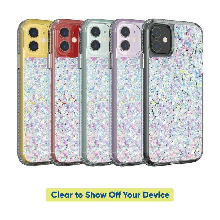 onn. Phone Case for iPhone 11 / iPhone XR - Iridescent Glitter Fleck onn. Phone Case for iPhone 11 / iPhone XR - Iridescent Glitter Fleck