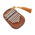 thumbnail image 1 of Kalimba Mini Thumb Piano 8 Keys Portable Musical Instrument Kalimba Thumb Piano with Tune Hammer Gift for Adult Beginners Interesting Party Travel Thumb Piano Instrument, 1 of 6