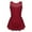 Burgundy, variant on Girls Spakle Rhinestones Figure Ice Skating Dress Gymnastic Tank Leotard 6-16 Black 10
