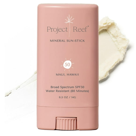 Protector solar en barra Project Reef SPF 50, mineral puro