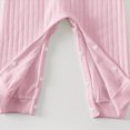 thumbnail image 5 of TOWED22 Toddler Boys Girls Pajamas 2 Pieces Long Sleeve Top and Pants Set Cotton Print Pjs Sleepwear Jammies Fall Winter 3 6 9 12 18 24 Months 2 3 4 5 6 7 8 9 Years(Pink,12-18 M), 5 of 6