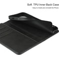 thumbnail image 5 of Wallet Case for iPhone 12 Mini,Premium PU Leather Flip Folio Case with Card Slot,Stand Holder and Magnetic Closure [TPU Shockproof Interior Protective Case] for iPhone 12 Mini 5.4",Black, 5 of 13