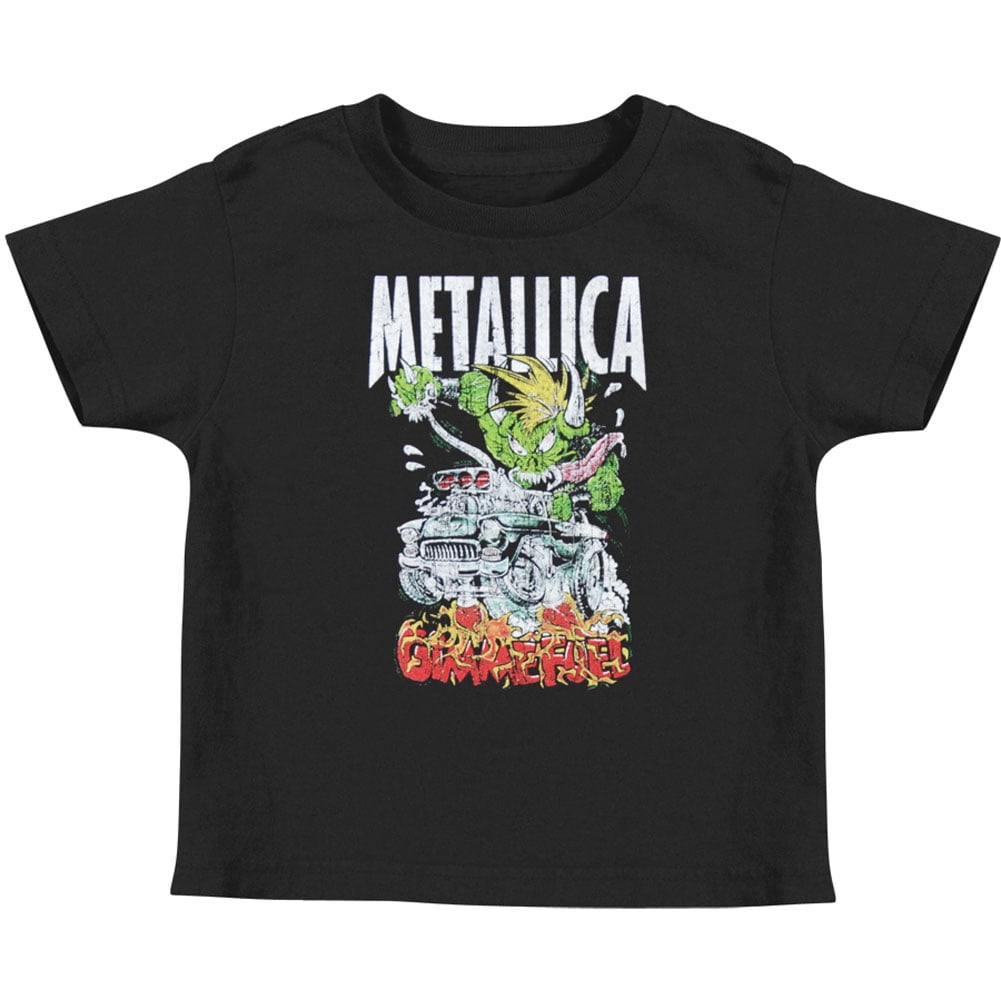 Metallica Metallica Boys' Childrens Tshirt Black