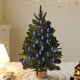thumbnail image 5 of Juego de 24 bolas colgantes navideñas con purpurina de 3 cm. Adornos navideños irrompibles. Adornos brillantes para árbol de Navidad con bombillas rojas y verdes brillantes., 5 of 6