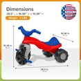 thumbnail image 5 of American Plastic Toys Super Trike, Kids' Ride On Tricycle with Storage Seat, 5 of 7
