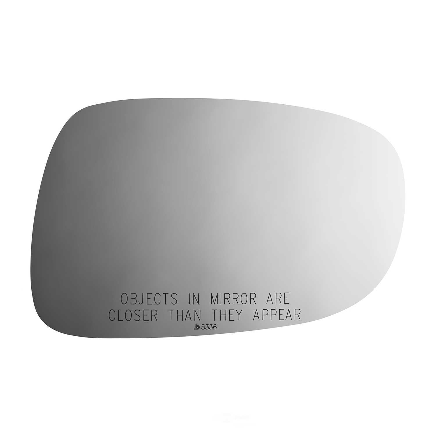 Burco Side View Mirror Replacement Glass - Clear Glass - 5336