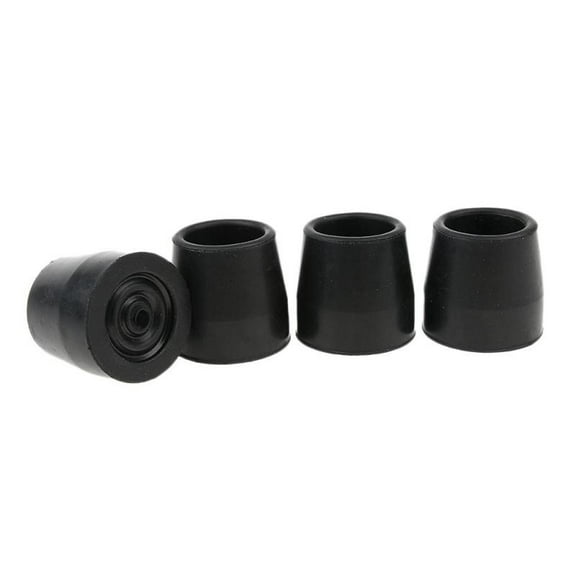 4 Pcs Rubber Ferrules Cane Pin Crutch Pads Caps Tip Bottom Protector Ends Durable