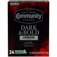 thumbnail image 3 of Community Coffee Dark & Bold Espresso Roast 96 Count Coffee Pods, Compatible With Keurig 2.0 K-Cup Brewers, 24 Count (Pack Of 4), 3 of 3