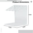 thumbnail image 4 of Composite Syringe Organizer, Clear Acrylic Syringe Holder, 11-hole Resin Organizer, Space-Saving and Sturdy Resin Placement Rack, 4 of 5