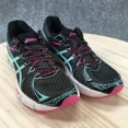 thumbnail image 3 of Asics Gel Shoes Womens 7 Exalt 2 Running Sneakers Black Athletic Lace Up T4B6Q, 3 of 6