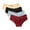 Wine, variant on uublik Value 4-Pack, Panties for Women No Show Thong Lace Panties Breathable Comfortable Underwear Womens