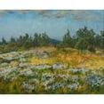 thumbnail image 2 of František Kaván 24x20 Black Ornate Framed Double Matted Museum Art Print Titled: A Little Bit of Heather, 2 of 5