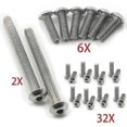 thumbnail image 1 of 40Pcs 3 Size STAINLESS STEEL Full Fairing Bolts Bolt Screws Kit For BMW R1100RT 96 - 01 R1100 RT / R 1100 RT 1997 1998 1999 2000, 1 of 5