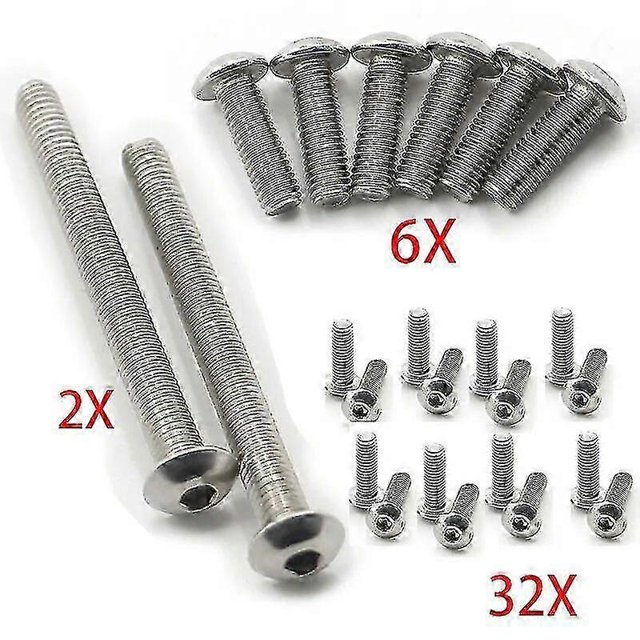 40Pcs 3 Size STAINLESS STEEL Full Fairing Bolts Bolt Screws Kit For BMW R1100RT 96 - 01 R1100 RT / R 1100 RT 1997 1998 1999 2000