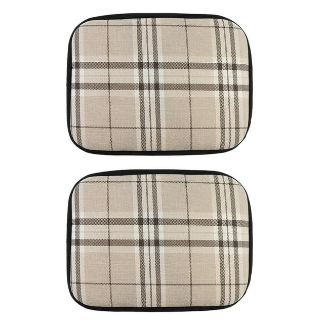 2x almohadils antideslizantes para sils de comedor de oficina, cojín de asiento de agarre interior para sils de cocina, mecedora de 30x Zulema Amortiguador redondo antideslizante de la silla