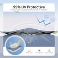 thumbnail image 2 of Alpha Joy 13x13ft Outdoor Gazebo Instant Pop Up Canopy Double Roof Folding Canopy Tent with Wheeled Bag- Gray, 2 of 8