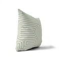 thumbnail image 3 of Timeless Walk Light Green Throw Pillow, 3 of 4