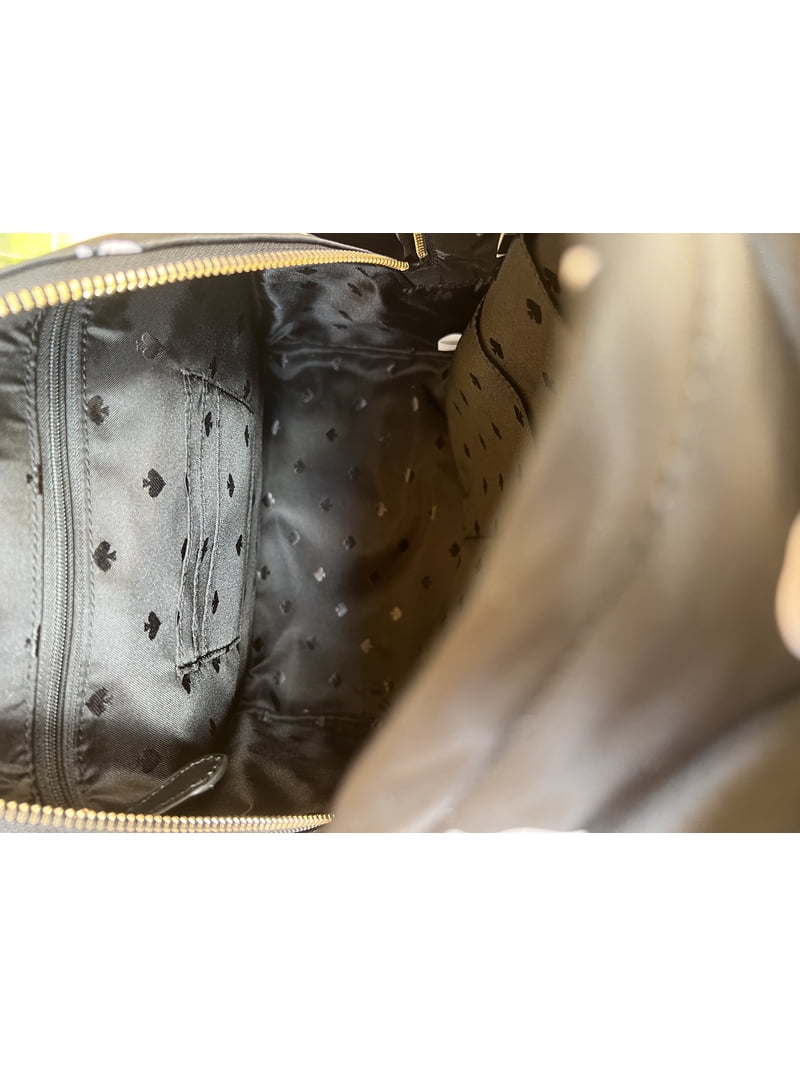 Kate Spade Chelsea Medium Nylon Backpack, Black Multi Apple  display picture 3