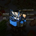 thumbnail image 5 of Heavy-Duty BBQ Grill Tool Caddy and Griddle Accessory Organizer 1-Pack, 5 of 8