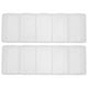 thumbnail image 1 of Caja de fichas de póker, organizador de almacenamiento de fichas de póquer de plástico reutilizable con tapa, 2 uds., 1 of 6