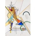 thumbnail image 2 of Kandinsky, Wassily 11x14 Gold Ornate Wood Framed with Double Matting Museum Art Print Titled - Gewebe, 2 of 4