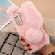 thumbnail image 3 of KAKOWELY Funda de teléfono con orejas de conejo de peluche, compatible con S21 Plus 5G, 3 of 5