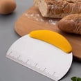 thumbnail image 2 of Raspador de masa para Pizza de acero inoxidable, 2 uds., con mango de cuchillo, cortador de masa para pasteles de Pizza Sincero Electrónica, 2 of 5