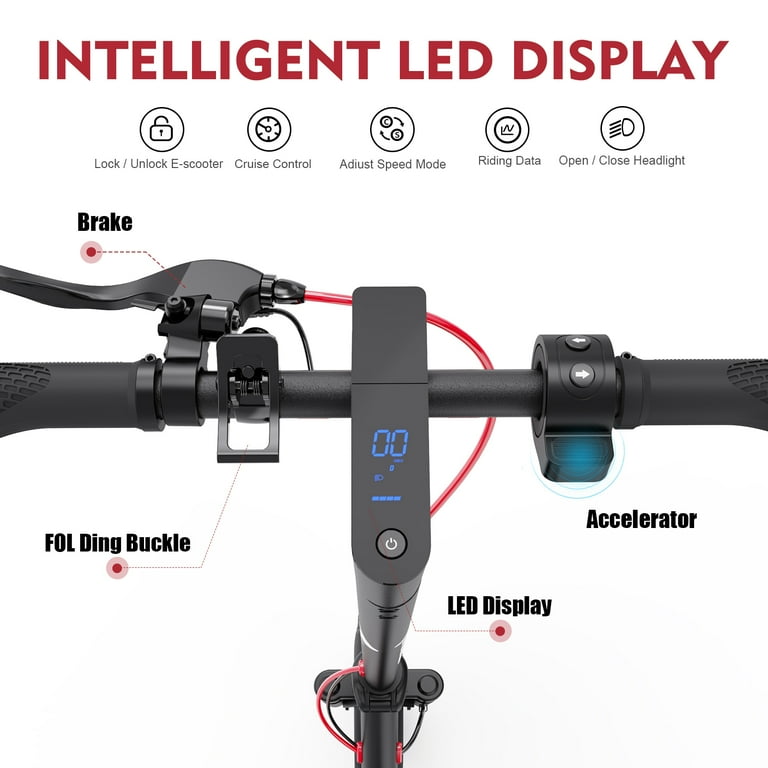 自転車本体 EVERCROSS Electric Scooter EVERCROSS Electric Scooter for Adults, 500W Motor up to 19 MPH
