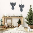 thumbnail image 5 of Elegant Buffalo Plaid Wreath Bow, 13.78'' x 9.84" Large Xmas Bow Ribbon for Wreath, Tree Topper, Door & Wall, Holiday Party Indoor Outdoor Decorations, 5 of 5