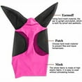 thumbnail image 6 of Vikakiooze 2022 Clearance,Anti-Fly Mesh Equine Mask Comfort Fit Fly Mask Protects Eyes and Ears, 6 of 7
