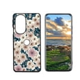 thumbnail image 1 of Compatible with Motorola Edge 30 Pro Phone Case, Vintage-Floral-Flower23 Case Men Women, Flexible Silicone Shockproof Case for Motorola Edge 30 Pro, 1 of 1
