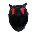 thumbnail image 1 of funtasica Devil Helmet Cover Universal Cute Gifts Warm Creative Windproof Decorative Funny Red, 1 of 8