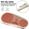 thumbnail image 5 of BERANMEY Cozy Women Slippers Comfy House Slippers for Women & Men Wide Diabetic Sock Slippers Soft & Cozy Barefoot House Shoes Indoor/Outdoor, 5 of 9