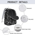 thumbnail image 4 of Mystical Moon and Stars Pattern Travel Backpack Comfortable Carrying Vintage Backpack with Durable Oxford Material Large Capacity Anti-theft Multifunctional Design for Daily Commuting and Outdoor Acti, 4 of 5