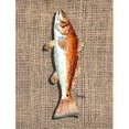 thumbnail image 1 of Fish Red Fish Canvas Flag - House Size, 28 x 40 in., 1 of 1