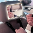 thumbnail image 4 of OUTAD Car Vanity Mirror Rechargeable Pratical 3 Light Modes 60 LEDs Touch Screen Trucks SUV Makeup Mirrors, 4 of 5