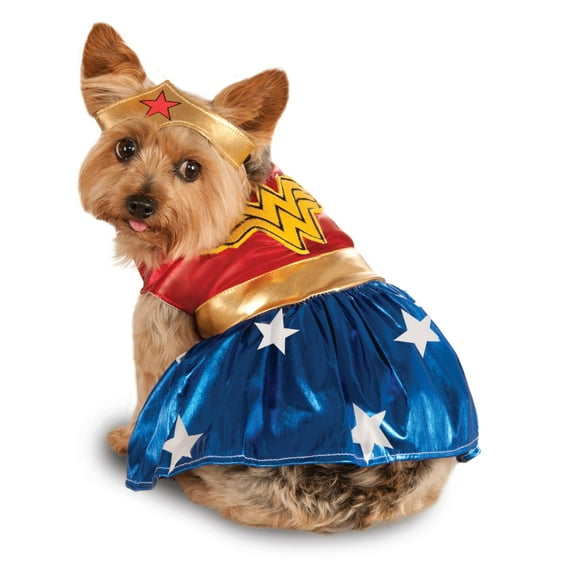 Rubies Costume Co DC Heroes and Villains Collection Pet Costume, X-Large, Wonder Woman