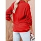 thumbnail image 4 of Blusas con cremallera para mujer Blusas de manga larga con cuello en V profundo FleinngHoz JD710495547, 4 of 5