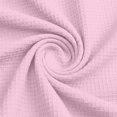 thumbnail image 3 of Inverlee Waffle Knit Short Sleeve Hoodies for Women Oversized Drop Shoulder Pullovers Pockets Solid Loose Casual Hooded Tops Pink S-XXL, 3 of 7