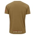 thumbnail image 3 of Men's USA 250 Years Patriotic T-Shirt American Flag Graphic Casual Tee USA 250th Anniversary Shirt, 3 of 5