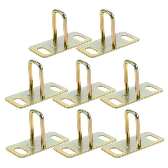 Zehuanyu 8 Pcs Electric Bicycle Seats 6.60X3.70X3.20CM Golden