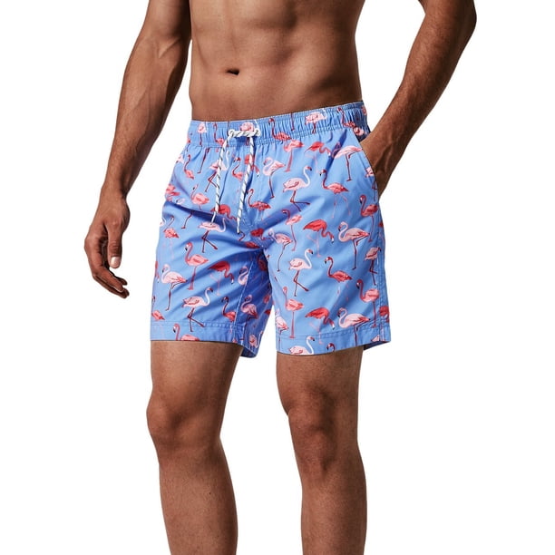 Bañador de flamenco 3d para hombre y niño, pantalones cortos de playa, pantalones deportivos Fivean unisex