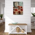 thumbnail image 2 of Cuadro Decorativo - Buda floral Jr  Impresión en canvas, estrechado., 2 of 2