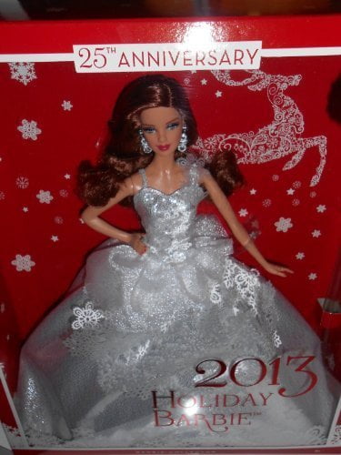 2013 holiday barbie 25th anniversary