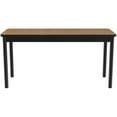 thumbnail image 6 of Correll 24"W x 48"D Deluxe High Pressure Lab Table in Medium Oak, 6 of 9