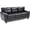 Black, variant on Glory Furniture Gallant Faux Leather Sofa in Black