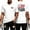 White, variant on 4th of July Shirts for Men 2026 Independence Day Short Sleeve Crewneck Patriotic Shirt America Flag Graphic Tee Shirts