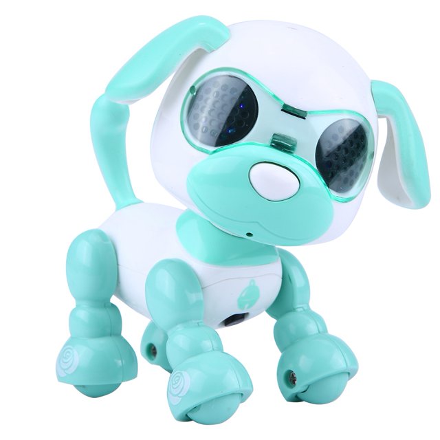 Robot Dog, LED Record Smart Dog Robot Smart Dog, Robot Dog Pet Toy Walking Sound Puppy Regalo Educativo Portátil Para Niños Niños Amonsee Otros