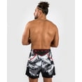 thumbnail image 2 of Venum Electron 3.0 Fight Shorts - Grey/Red, 2 of 6